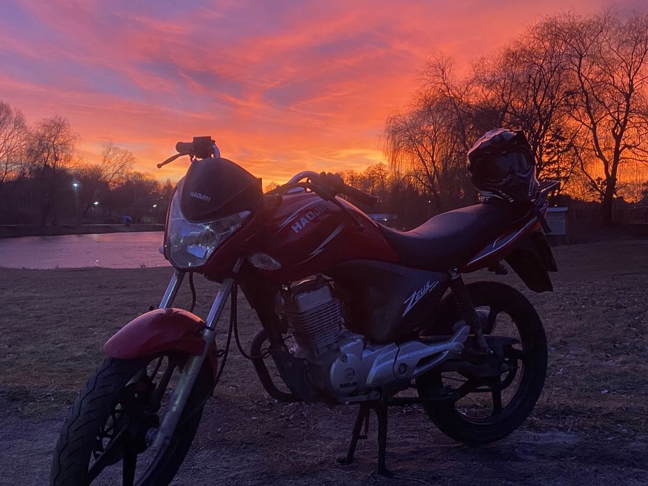 Не на ходу!! Мотоцикл Haojun Zeus HJ150-25 150кубов