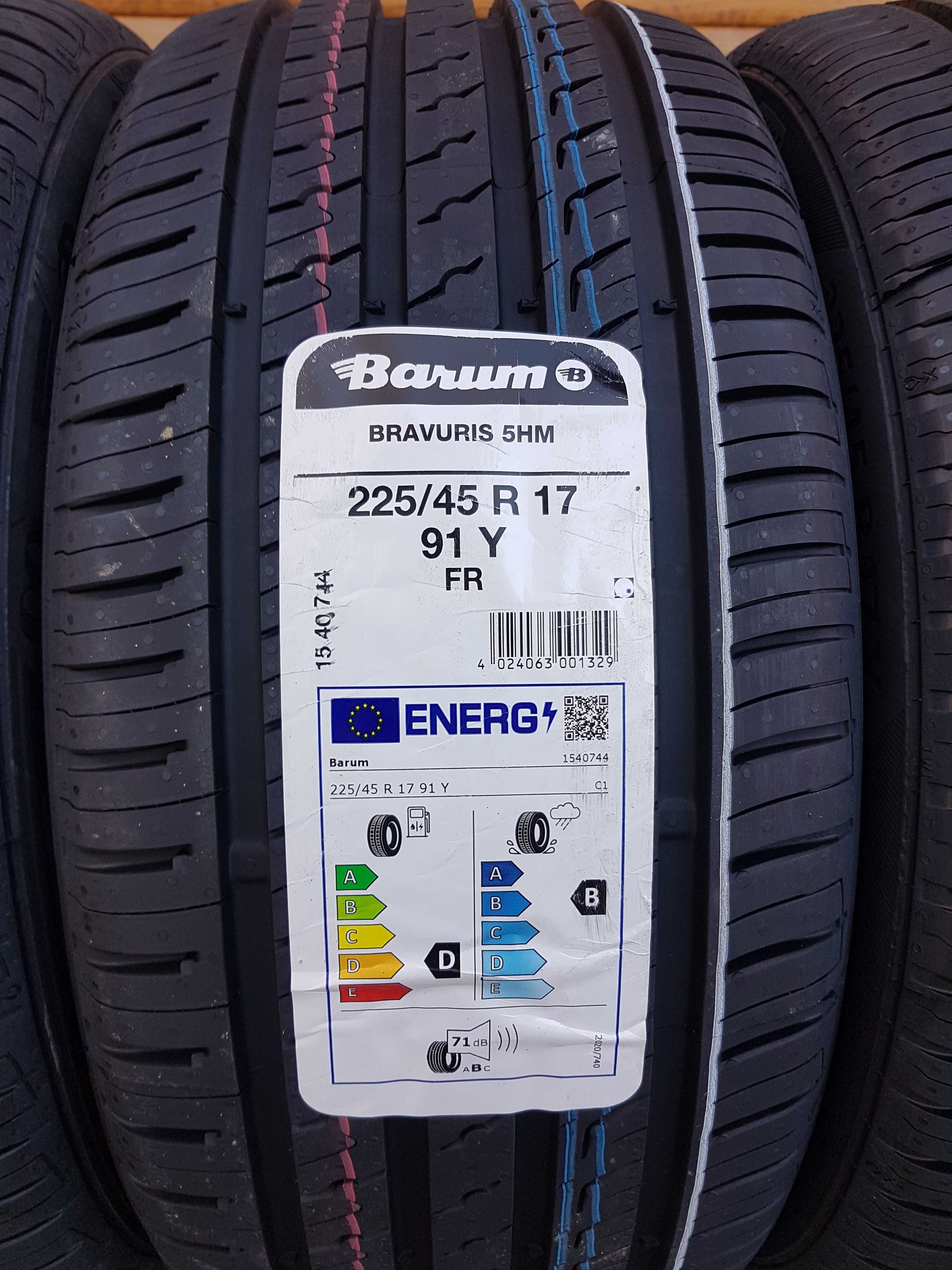 BARUM BRAVURIS 5 HM 225/45R17 91Y  Lato Nowe