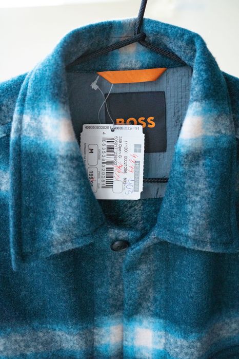 HUGO BOSS тепла сорочка осінь/зима M оригінал