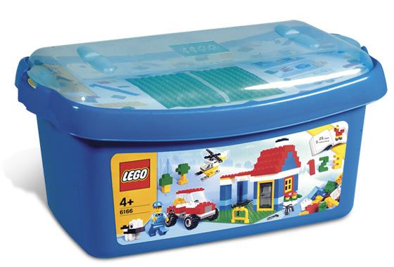 Duża skrzynka Lego 6166 zestaw 405 elementów - nowe