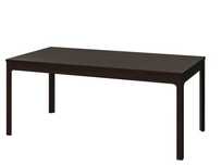 IKEA EKEDALEN stół rozkładany, ciemnobrązowy, 180/240x90 cm