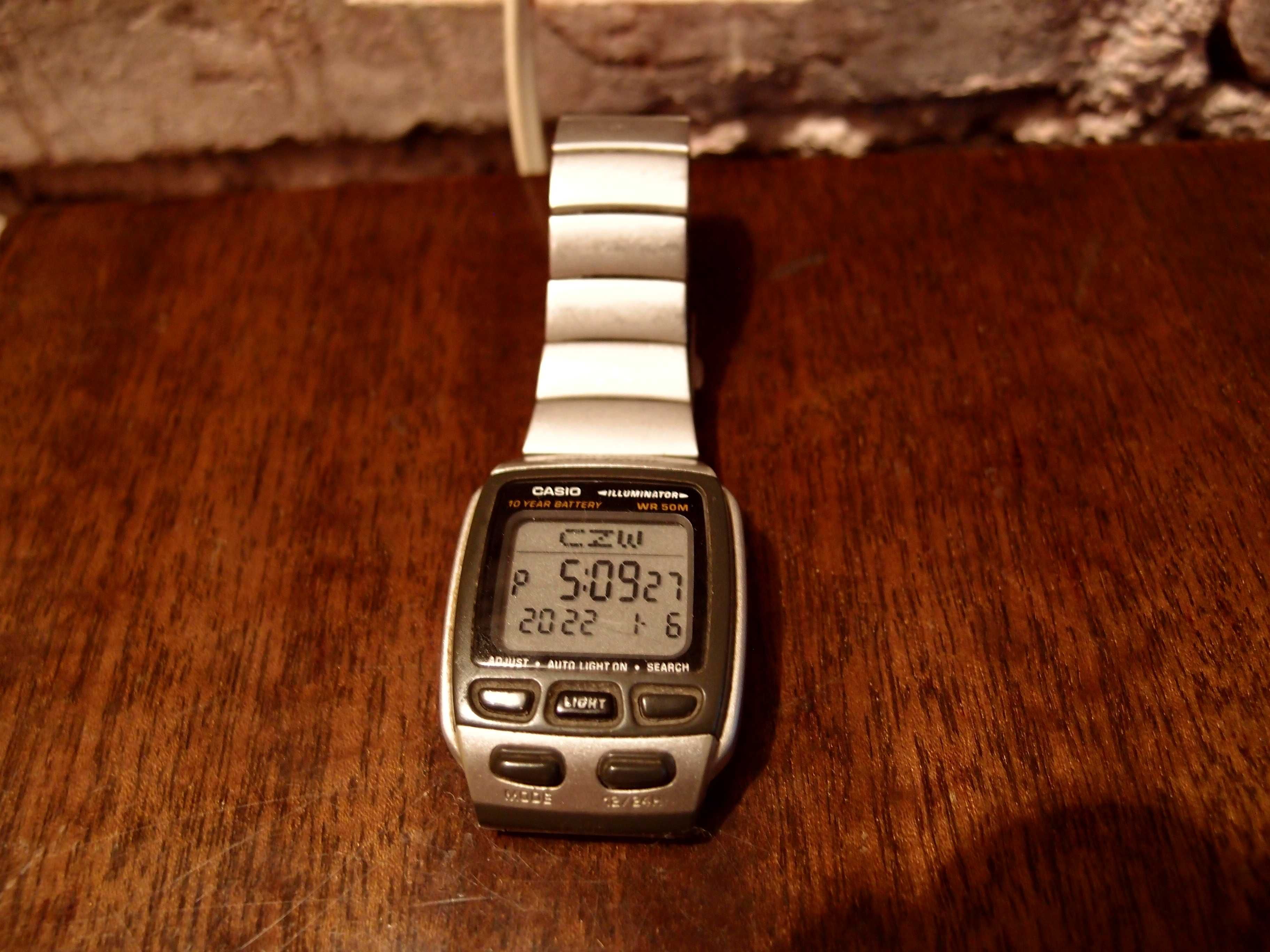 zegarek Casio DB-37H Data Bank produkcja z 2010r