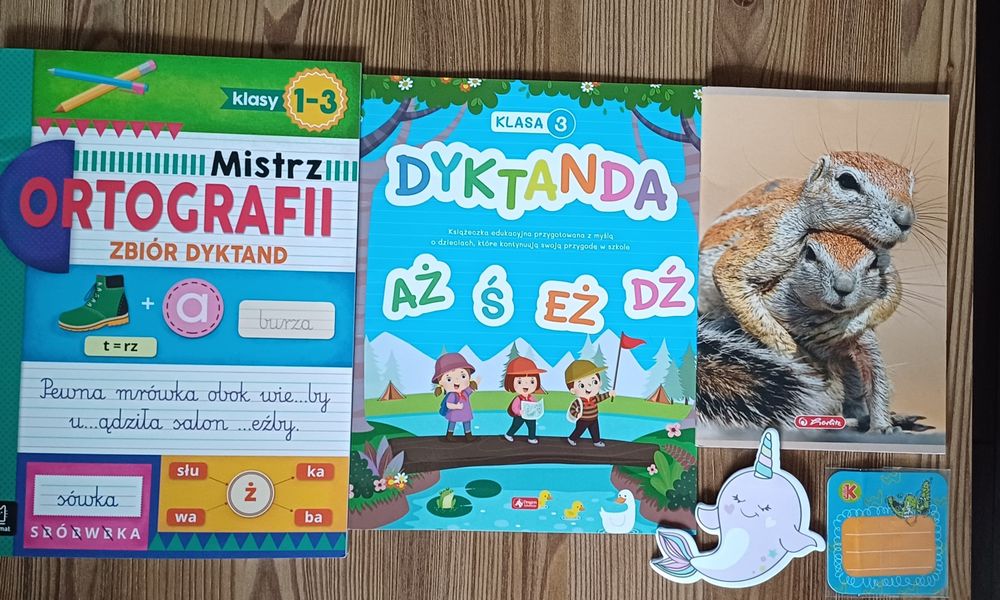 Dyktanda ortografia klasa 3 zbiór zadań