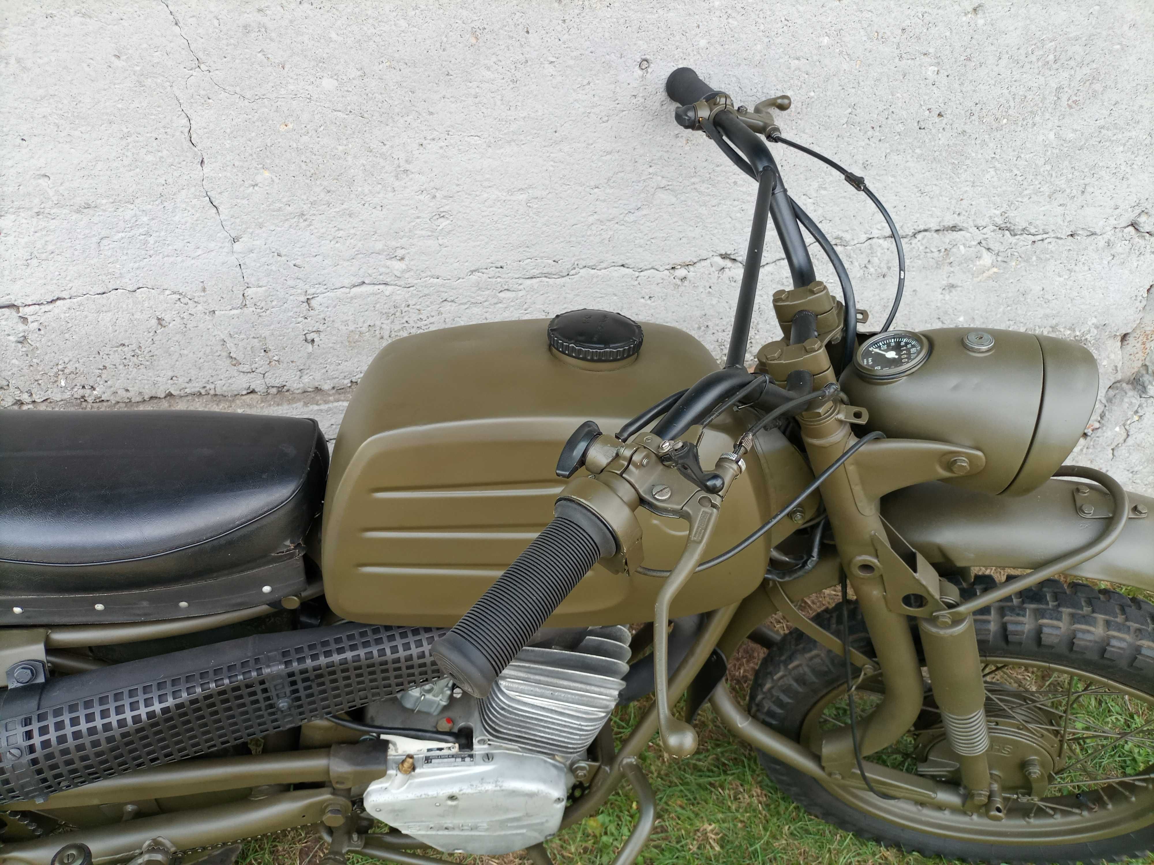 Motocykl Wojskowy Hercules K 125 BW