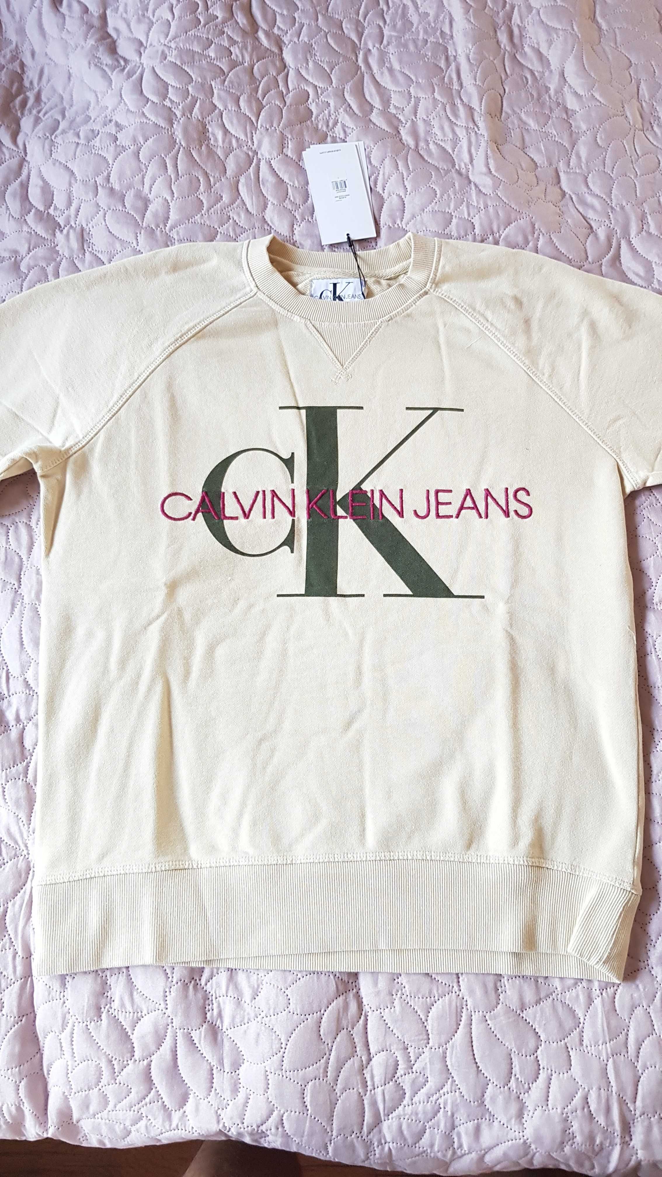 CK L Calvin Klein Jeans washed Monogram nowa w folii z metkami