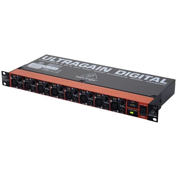 Behringer ADA-8200 Ultragain ADAT – como novo, com caixa e manual