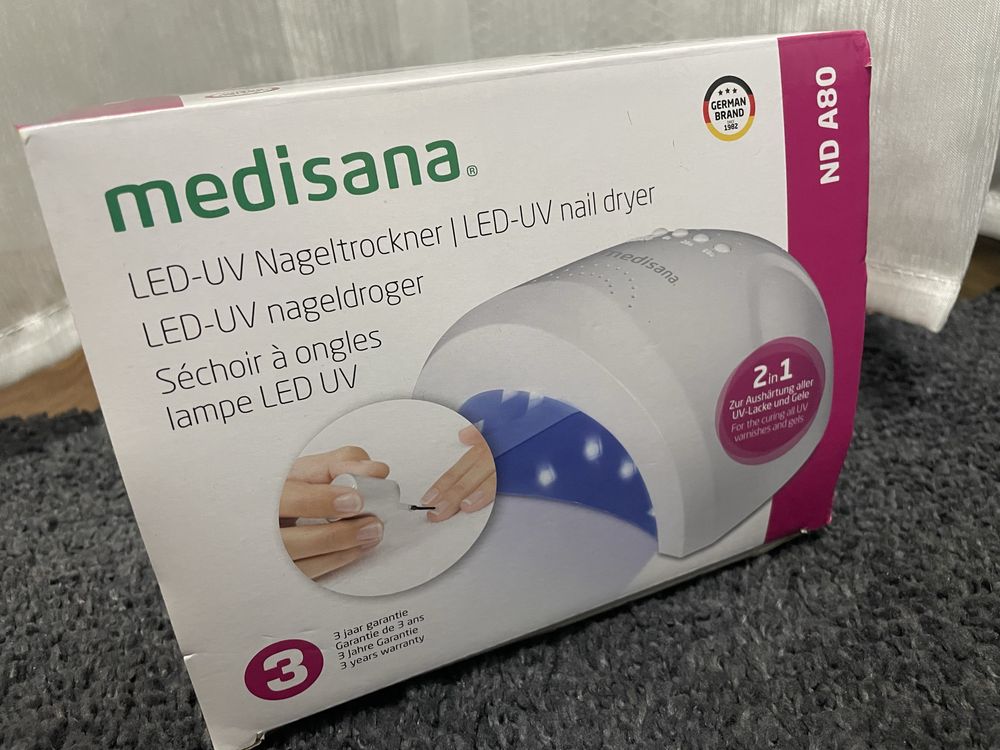 Led-Uv лампа для нігтів світлодіодна сушіння Німеччина
