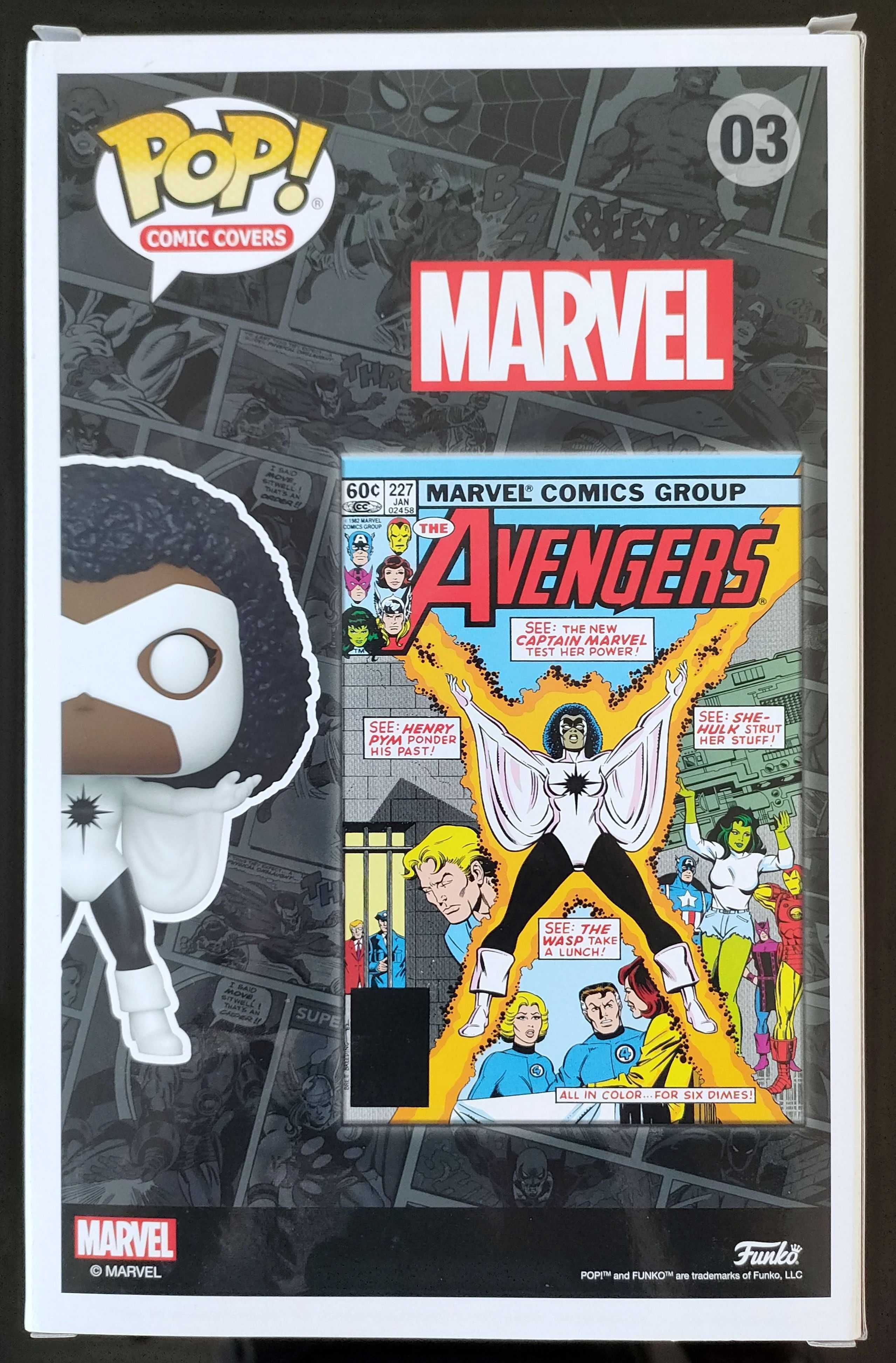 Figurka Funko Pop - Captain Marvel (Monica Rambeau) - Comic Covers #03