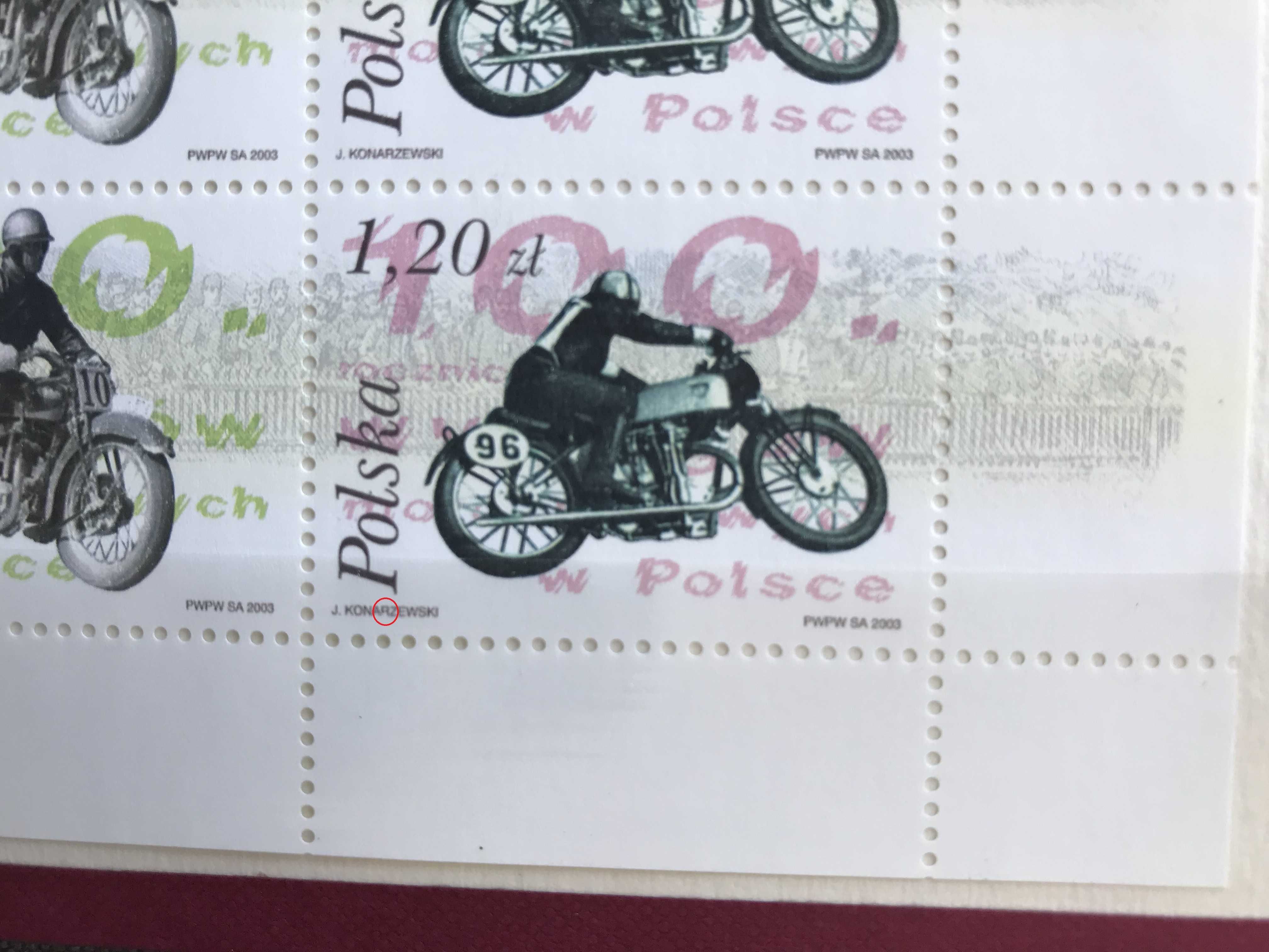 NADKOMPLET: Klaser jubileuszowy tom XXIV: znaczki czyste ** 2002/2003