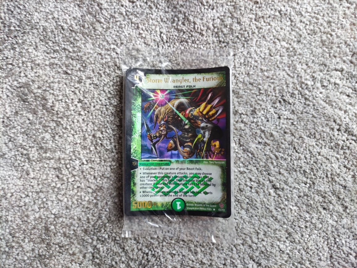 Paczka 8x Storm Wrangler, the Furious EVENT PROMO karty Duel Masters