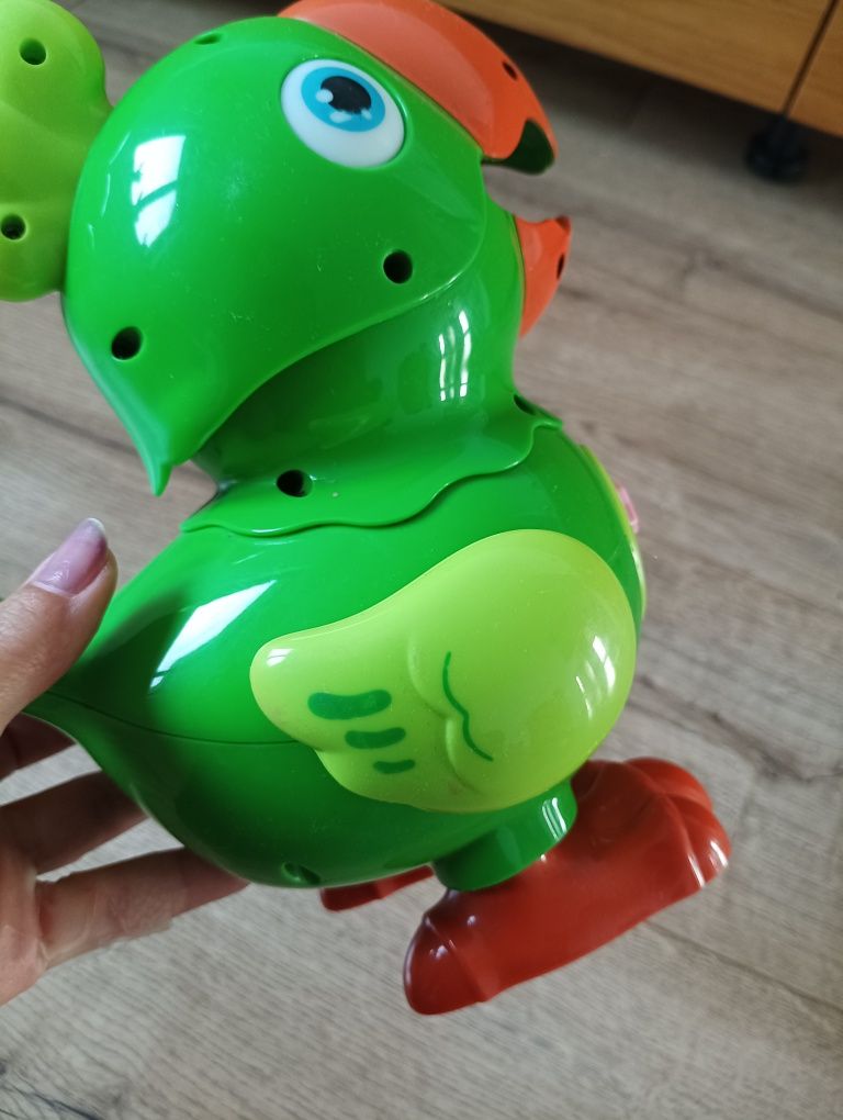 Zabawka edukacyjna dla dzieci gadająca papuga