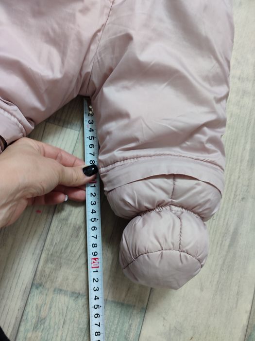 Зимовий комбінезон на 62/68. Зимовий комбінезон для дівчинки