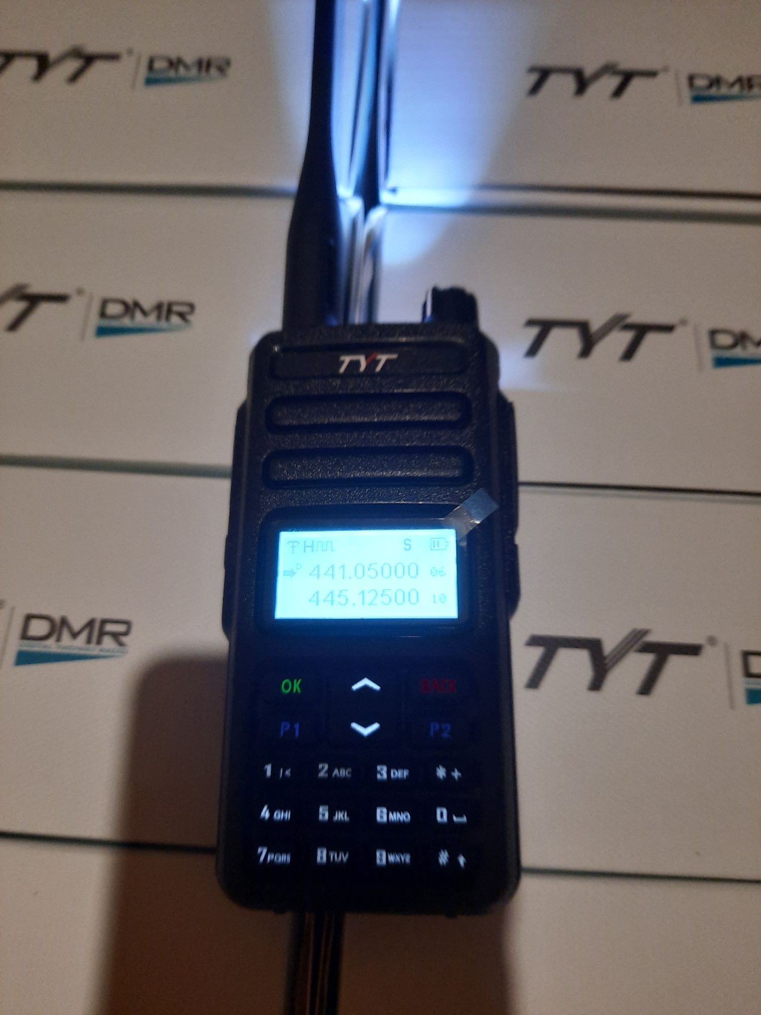 Рація Цифрова TYT MD-750  рация DMR двухдіапазонна радіостанція