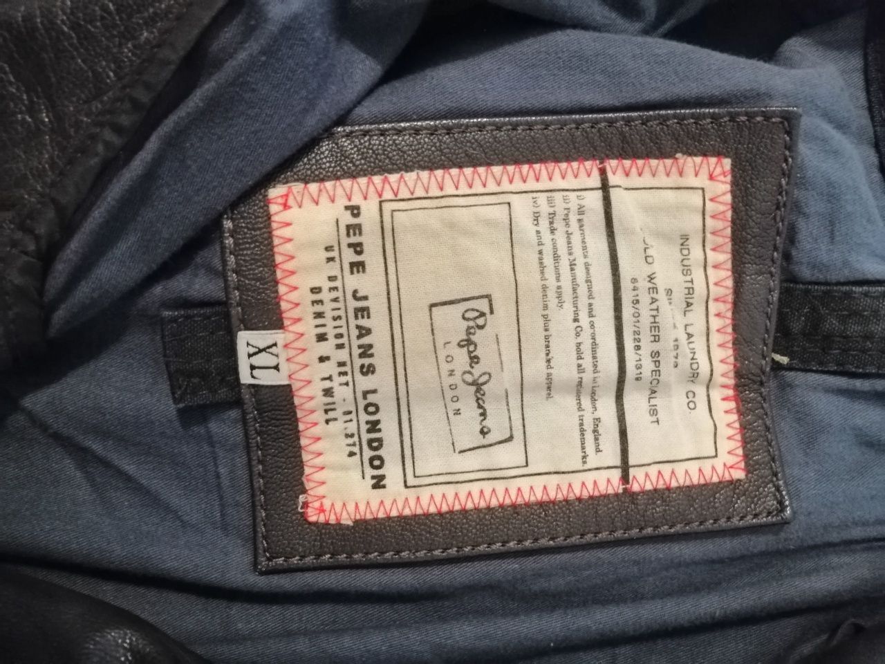 Casaco pepe jeans, com forro.