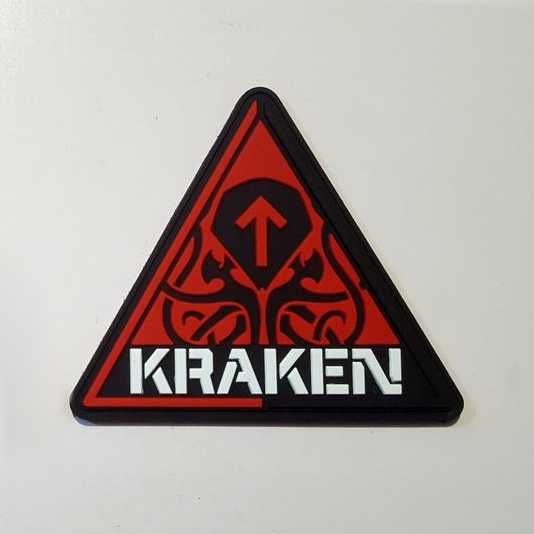 Шеврон з гуми спецпідрозділ Kraken Кракен ПВХ