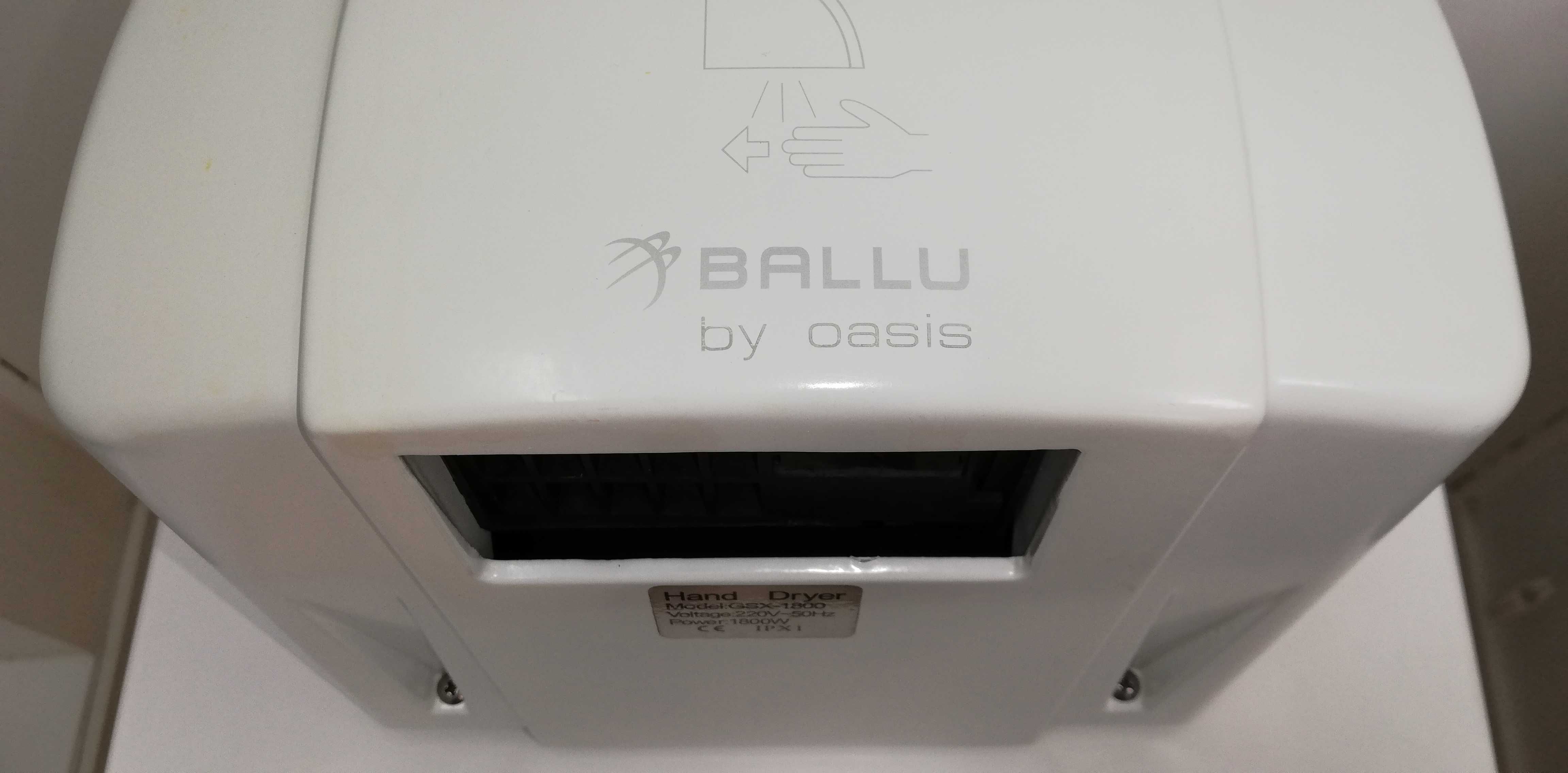 Cушилка для рук Ballu GSX-1800 алюминиевый антивандальный корпус 4 мм