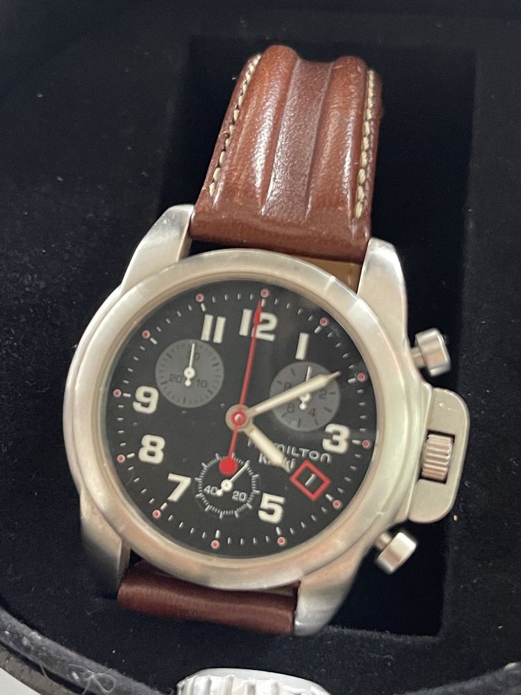 Relógio Hamilton Khaki. Como novo.