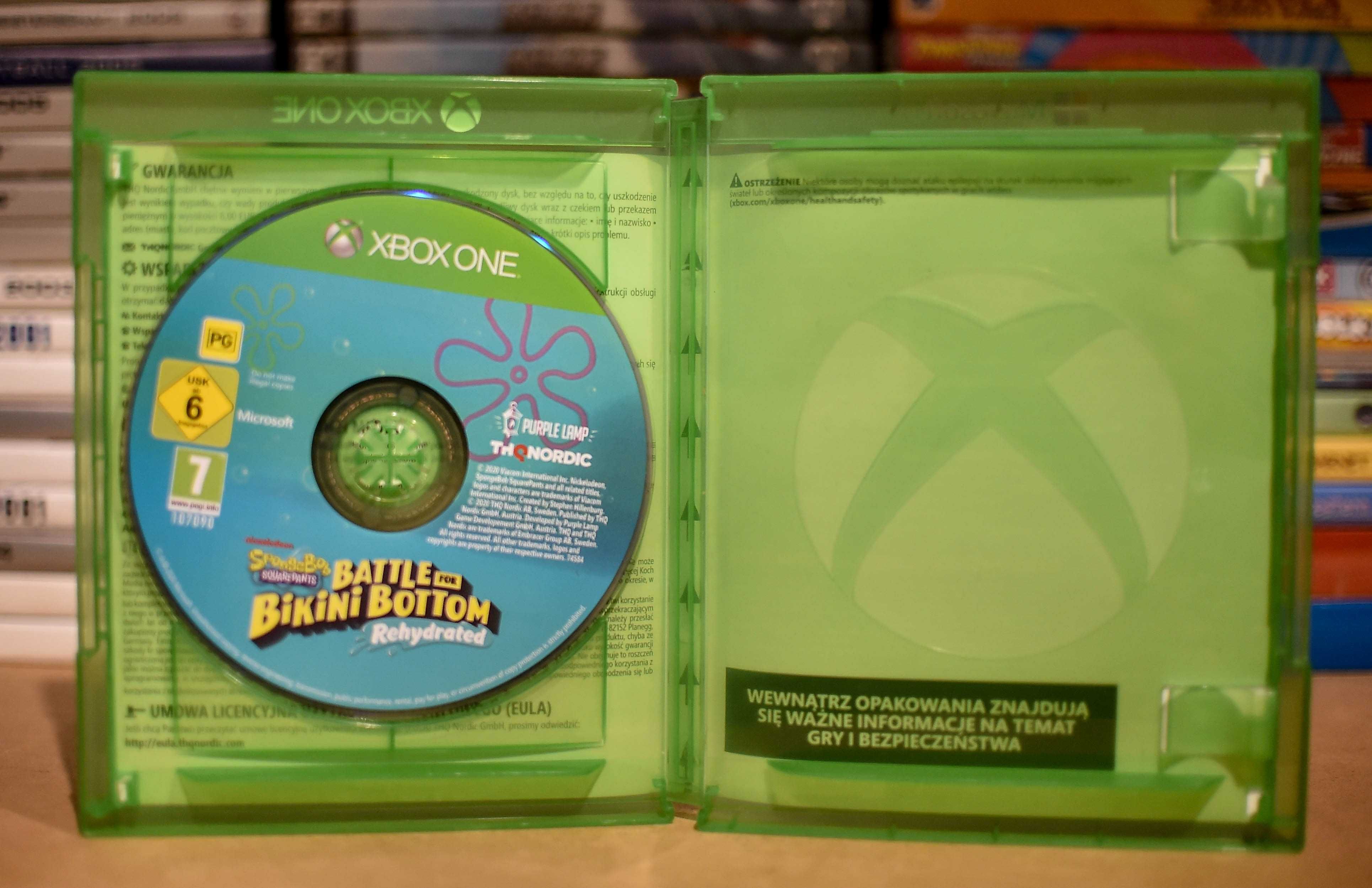 Xbox One # Sponge Bob Battle For Bikini Bottom Rehydrated