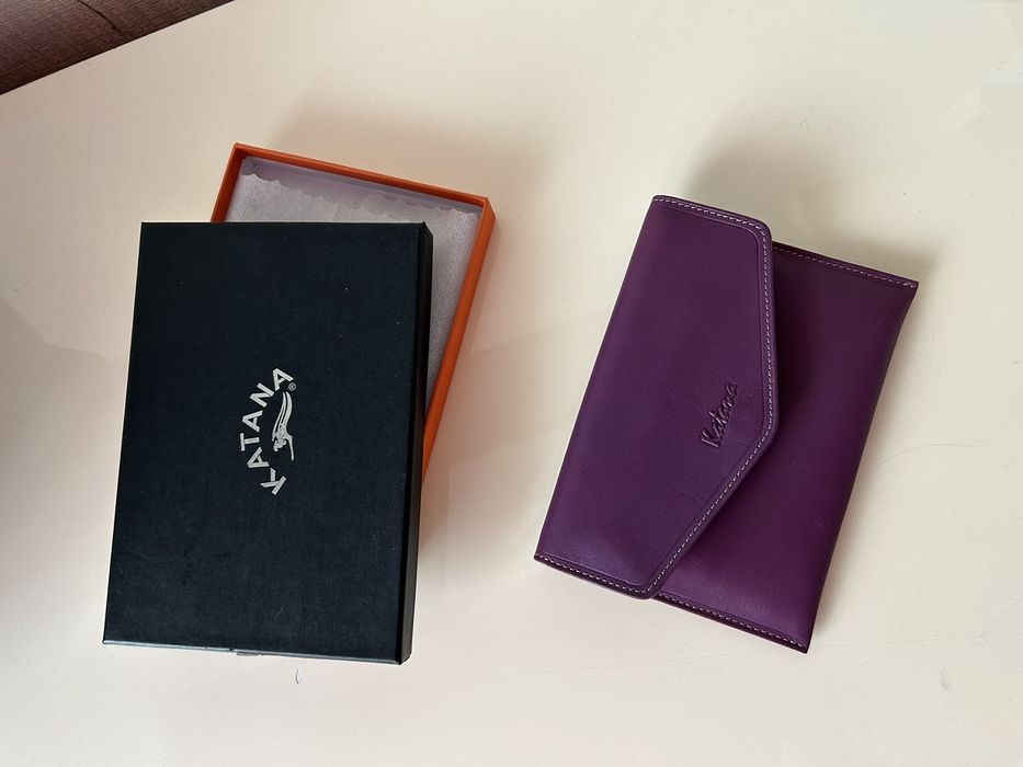 Шкіряний гаманець папка для документів