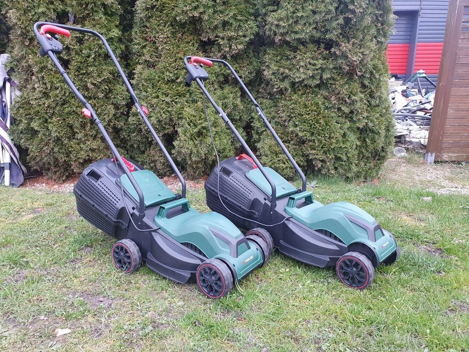 PARKSIDE Elektryczna kosiarka do trawy PRM 1300 A1, silnik Turbo-Powe