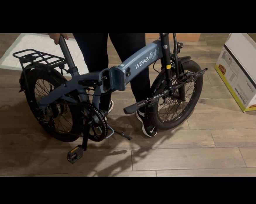 WaveLight Elétrica – Como Nova, Dobrável e Super Prática