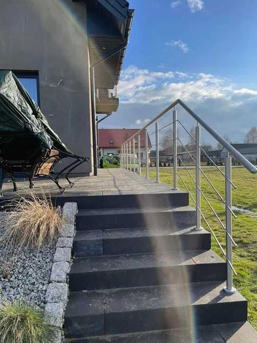 Balustrady nierdzewne, barierki