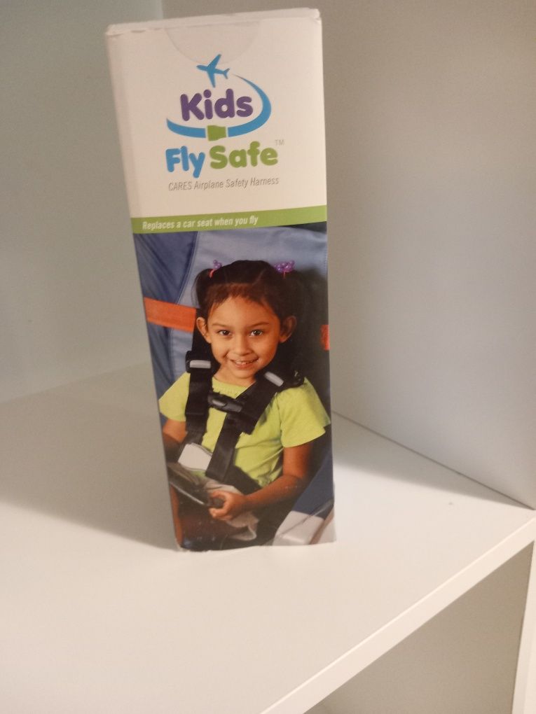 Kids Fly Safe – Arnês de Segurança para Avião