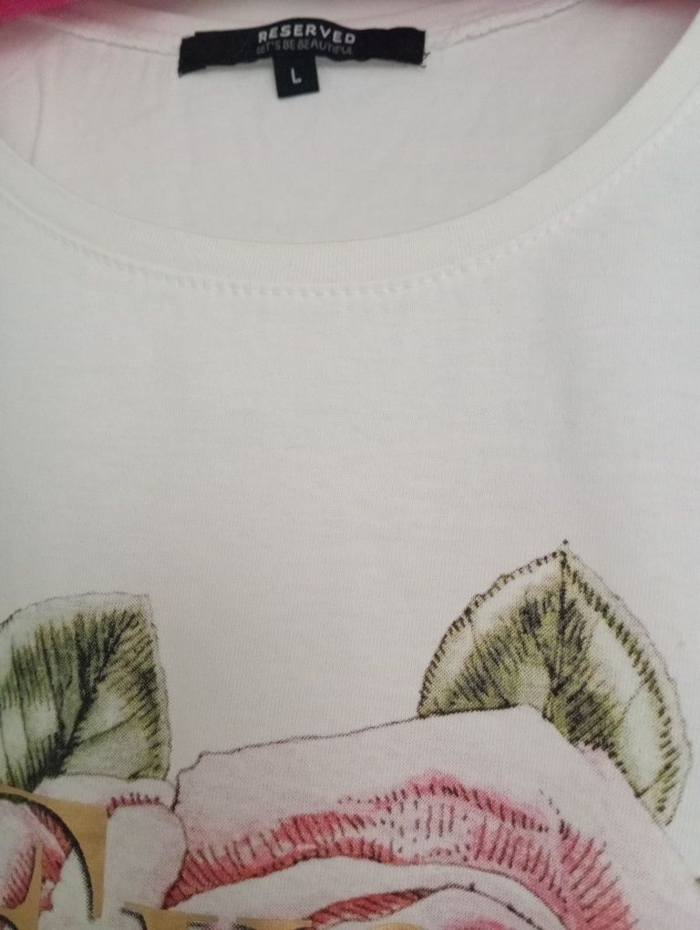 T-shirt damski Reserved