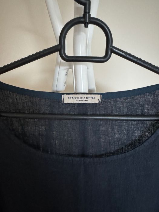 Nowa lniana włoska bluzka Francesca Bettini przywieziona z USA