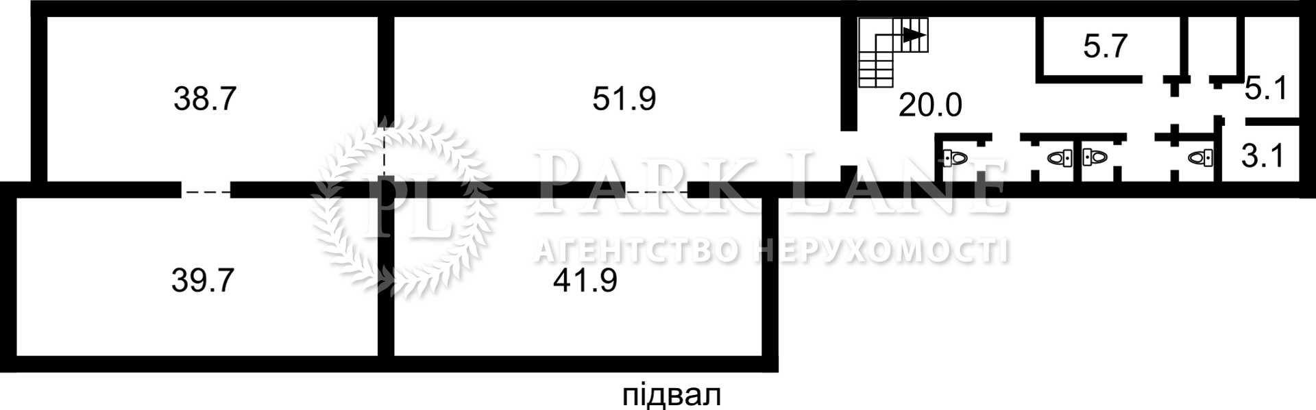Без %. Суперфасад площа 515 м2. бульвар Лесі Українки 2. Вітрини.
