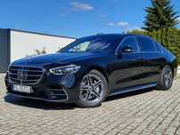Mercedes-Benz Klasa S S400d 4Matic Long AmgLine 330KM 2021r 81TysKm Salon Bezwypadkowy Vat23