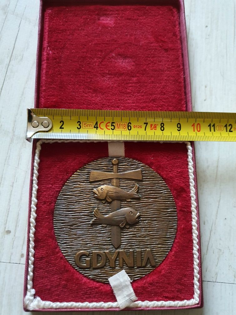 Medal pamiątkowy GDYNIA - PRL