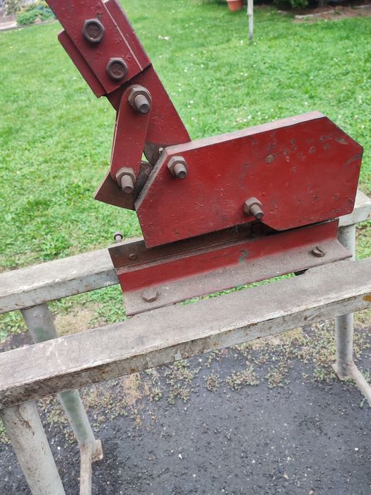 Nożyce Gilotyna do cięcia blachy drutu