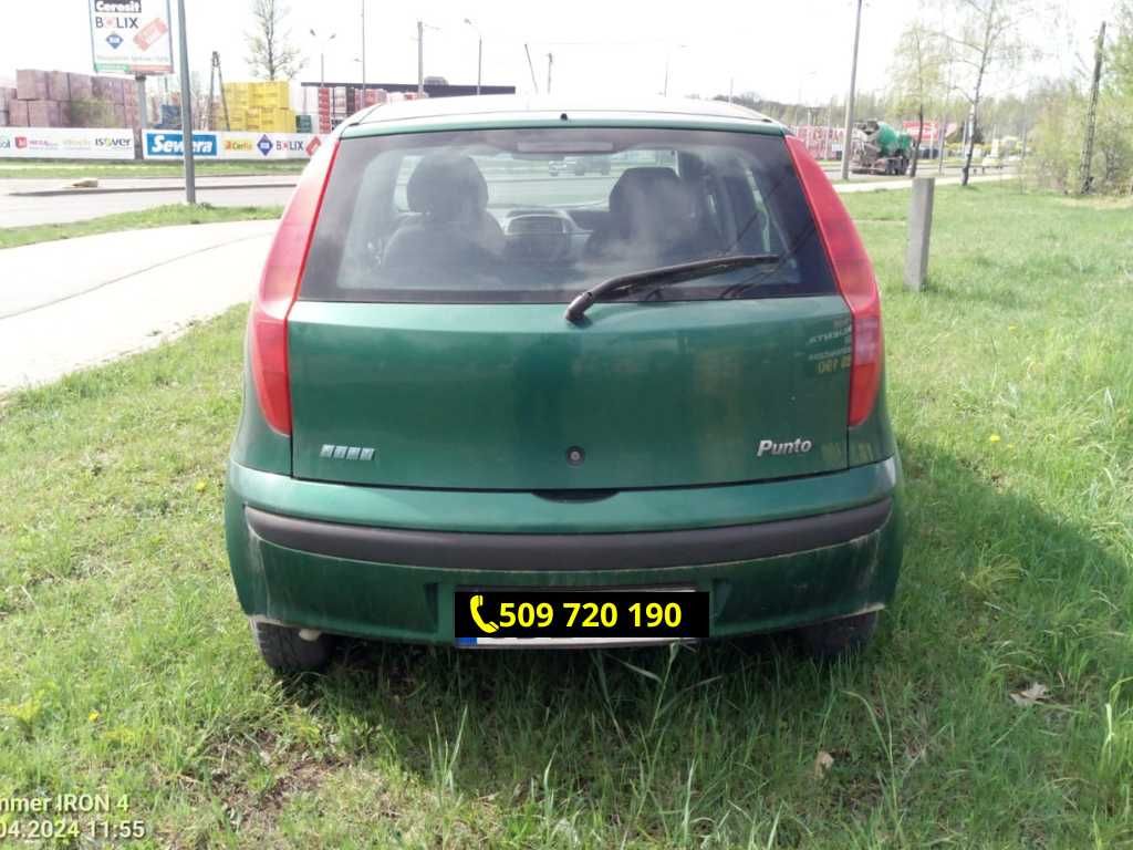 Fiat Punto w pełni sprawny pierwszy właściciel mały przebieg 2002