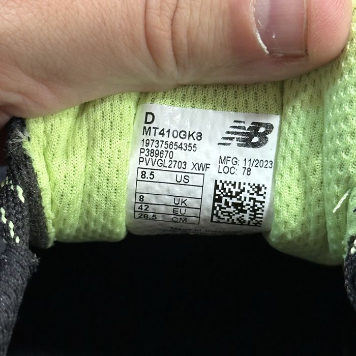 Чоловічі кросівки New Balance 410 Black MT410GK8