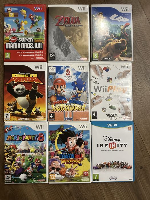 Varios jogos wii