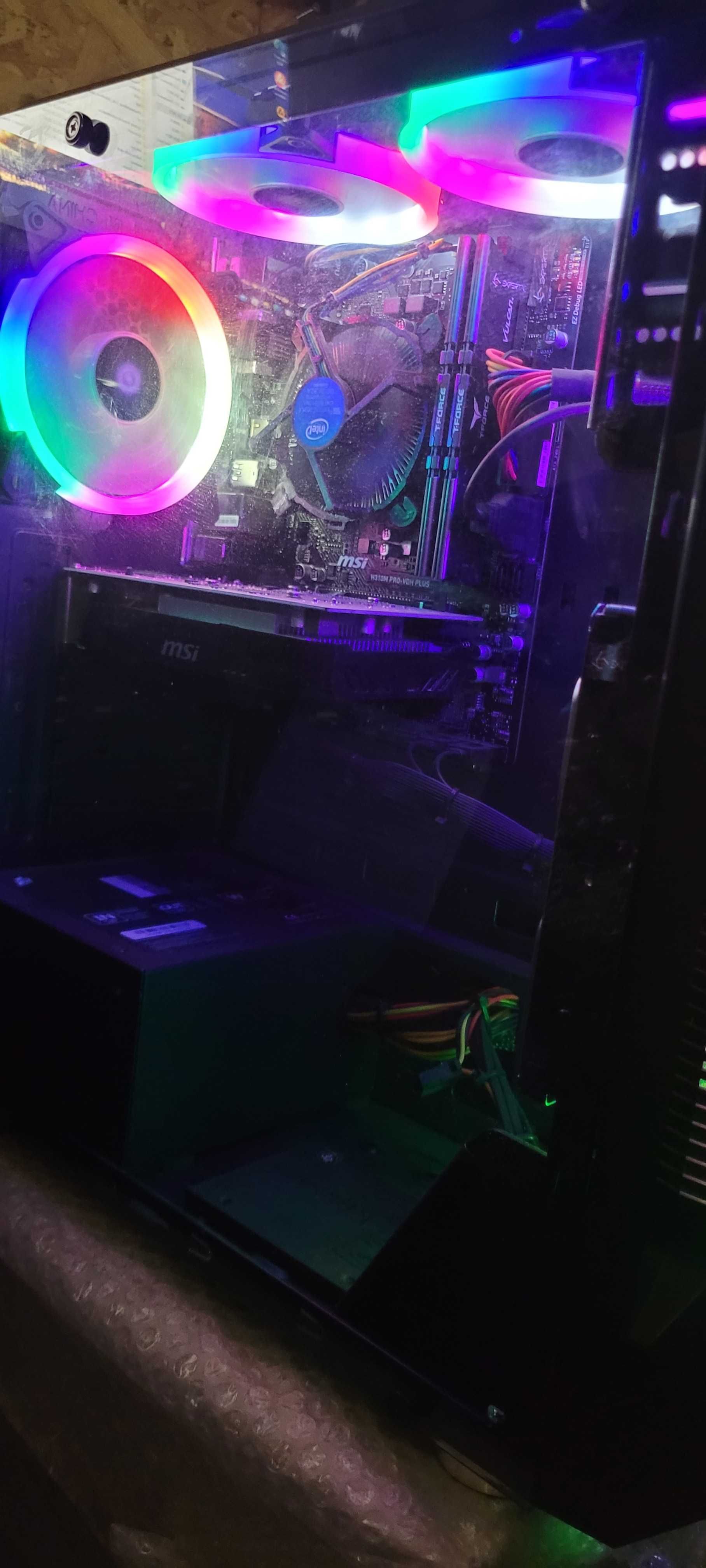 ПК 6 ЯДЕР I5 9400f 6x4.10 GHz 16GB DDR4 GTX1650 4GB 250GB SSD 1TB HDD