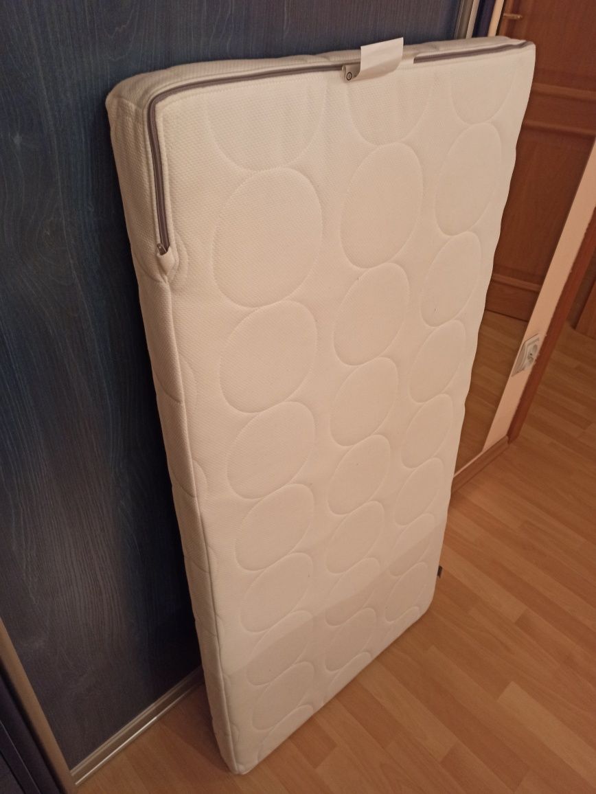 Materac piankowy do łóżeczka 60x120x8 IKEA SKONAST