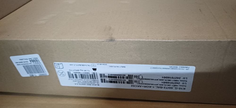 Szafka kuchenna górna Sole 60 cm lewa biały połysk