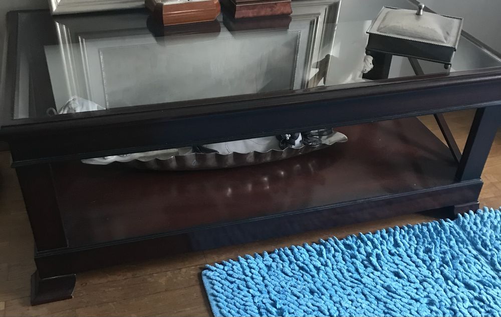 Mesa de sala de estar e de suporte a sofá