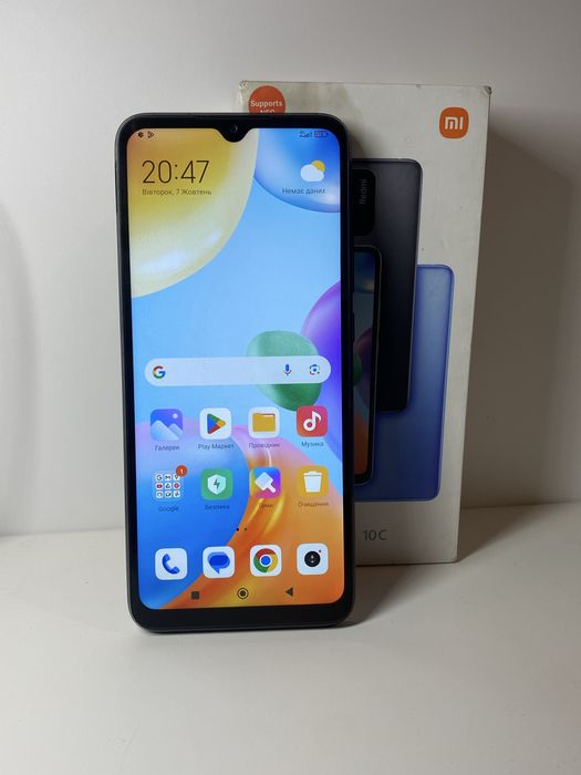 Телефон Xiaomi Redmi 10C 4+1/64gb