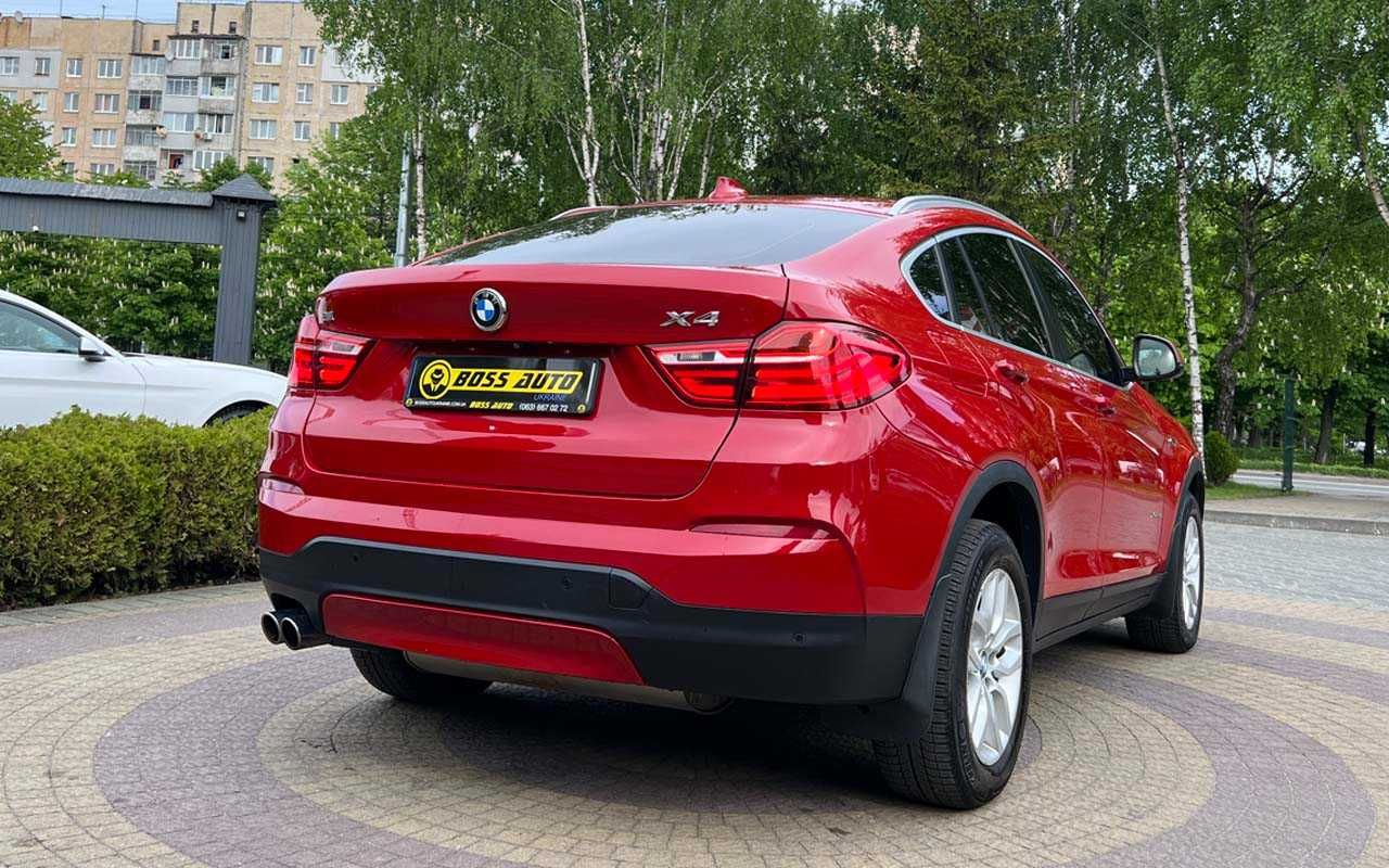 BMW X4 2016 poky