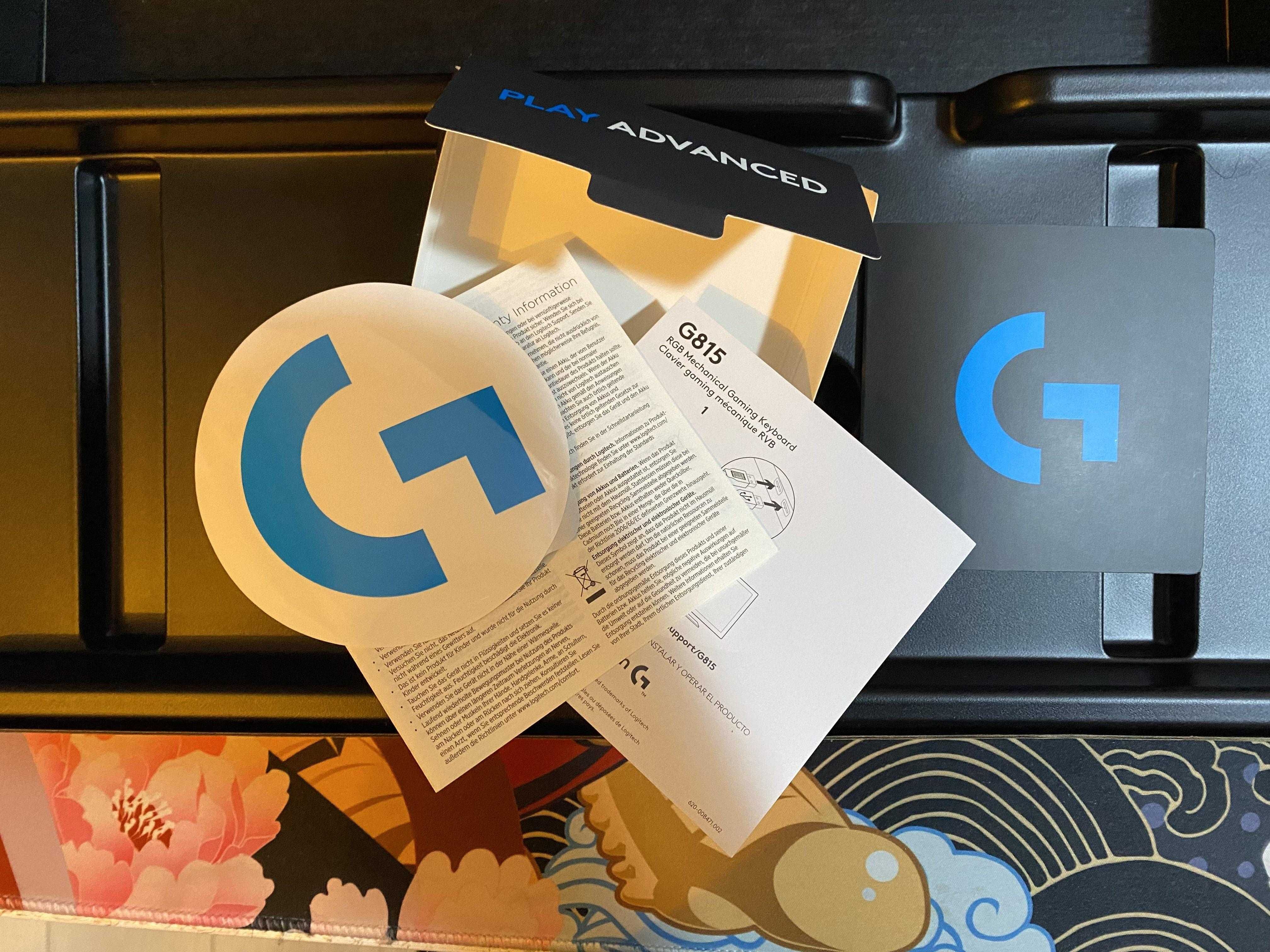 клавиатура Logitech G815 в идеальном состоянии