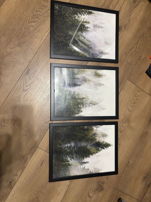 Ramki Fiskobo ikea 3 szt 30x40