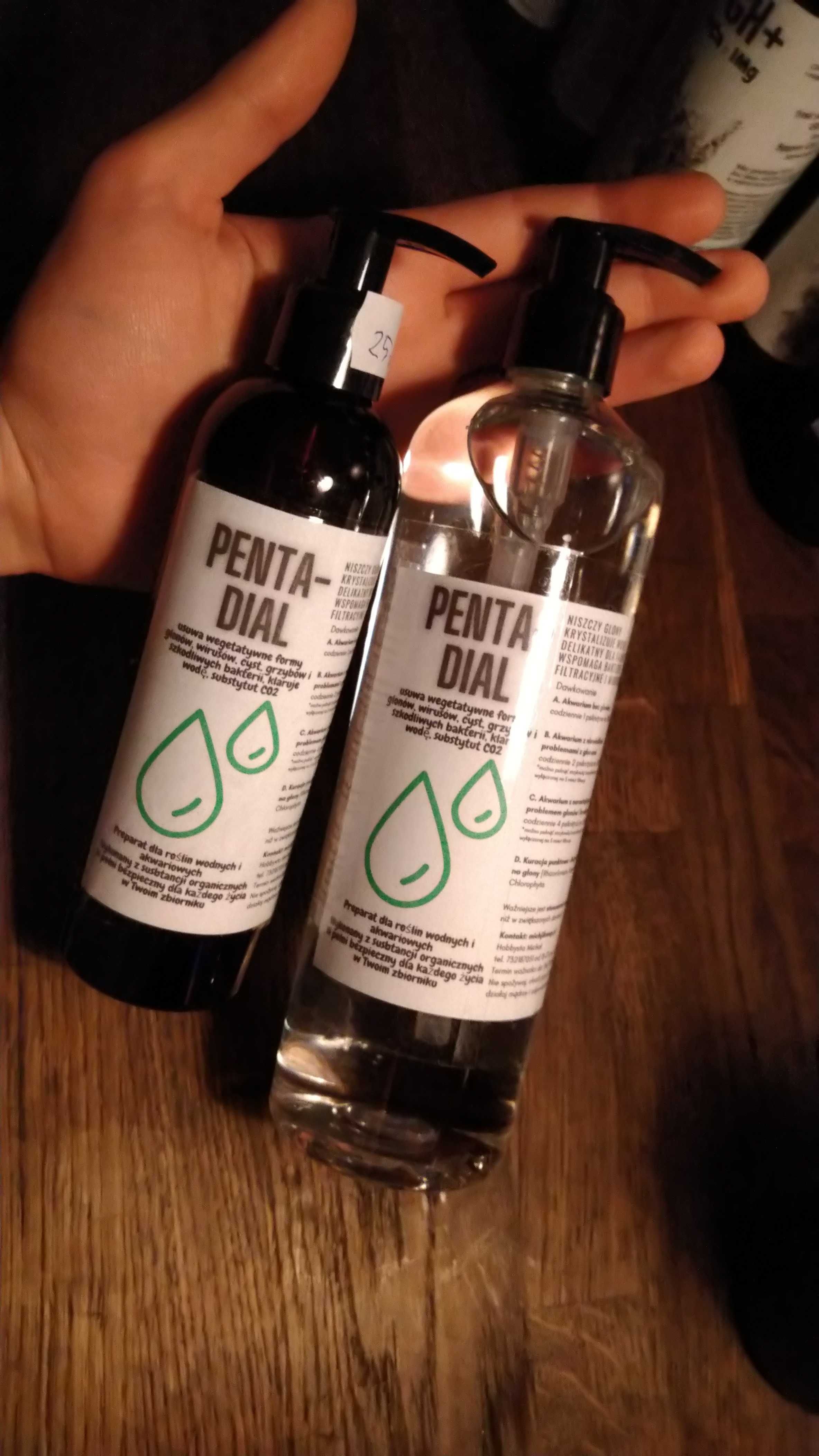 Pentadial 1000ml - Węgiel w płynie na glony w akwarium