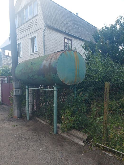 Металева бочка 245×105 см