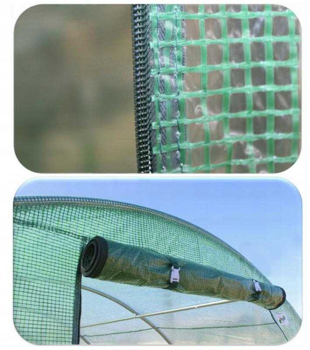 Tunel Ogrodowy Foliowy Szklarnia 2x3m FOLIAK 6m2 + GRATIS
