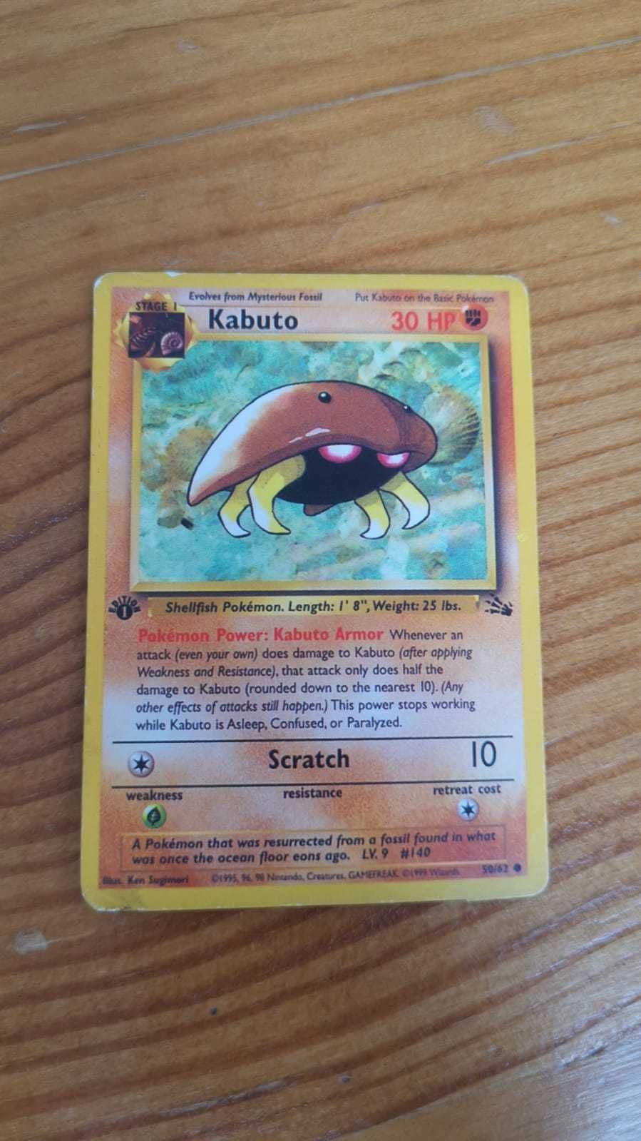 Cartas Pokemon - 1ª edição