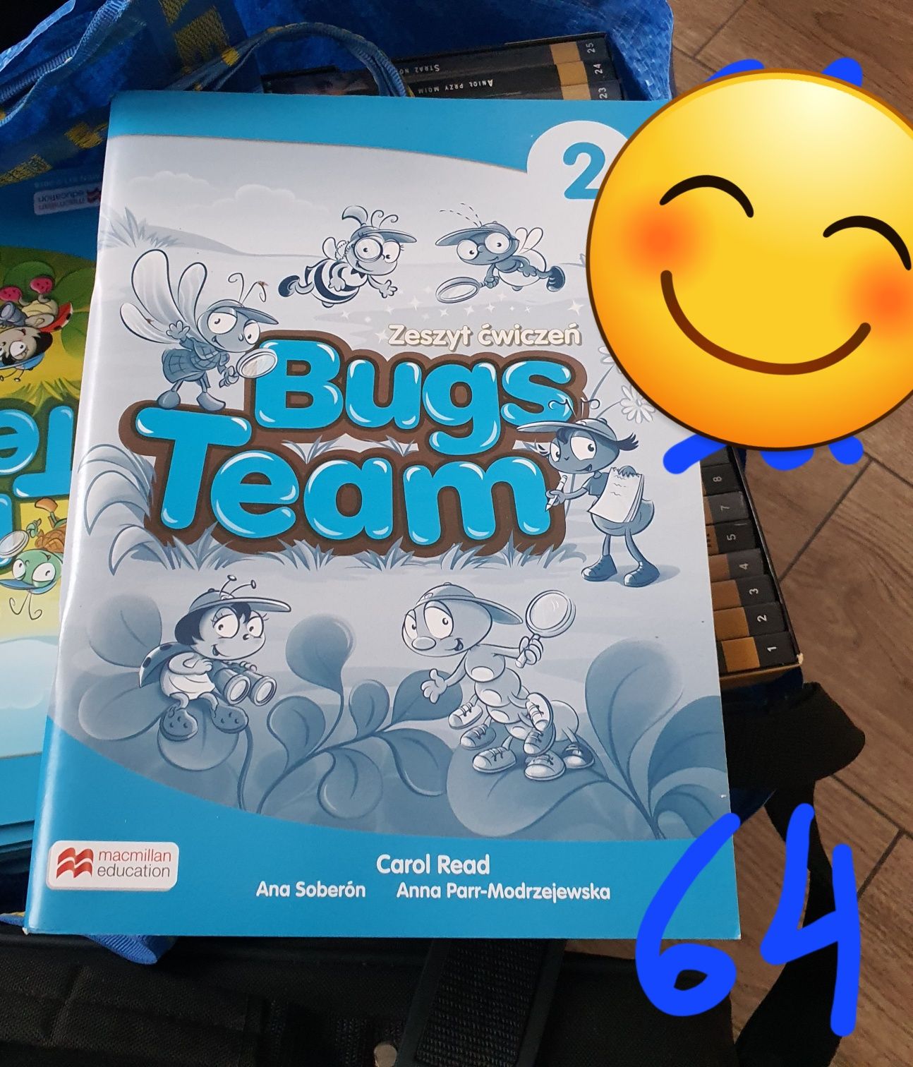 Książka i ćwiczenia bugs team 2