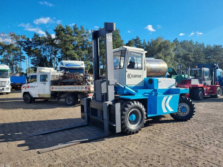 TERENOWY Wózek widłowy - Sztaplarka * KALMAR LMV 15-1200 * import RFN